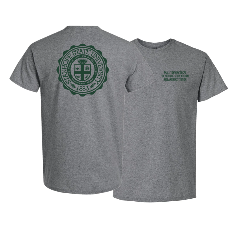 Small Town Mythical Polytechnic Recreational Research Institution - University Utility Shirt