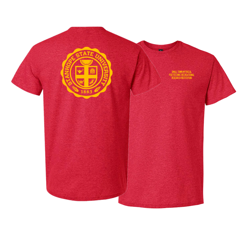 Small Town Mythical Polytechnic Recreational Research Institution - University Utility Shirt