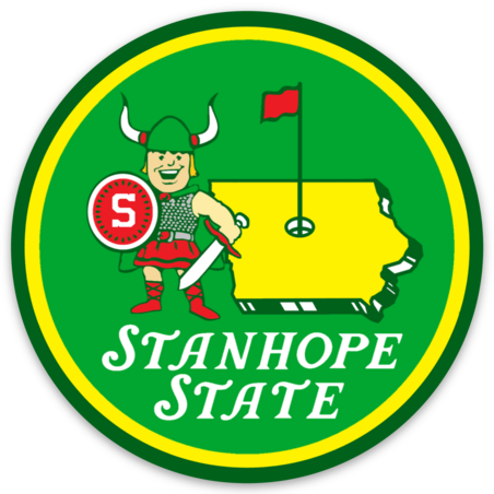Stanhope State Golf Team Sticker