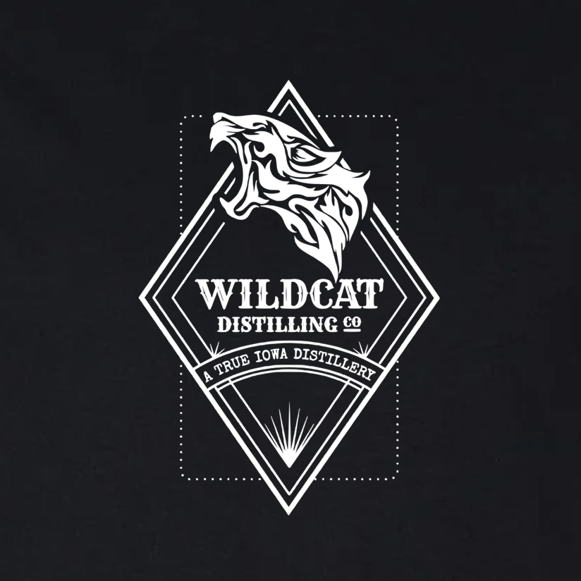 Bottle Label Logo - Wildcat Distilling Co. - Shirt