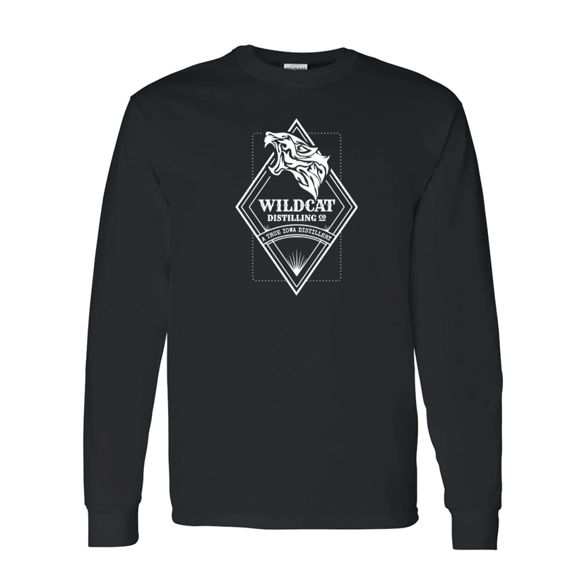 Bottle Label Logo - Wildcat Distilling Co. - Shirt